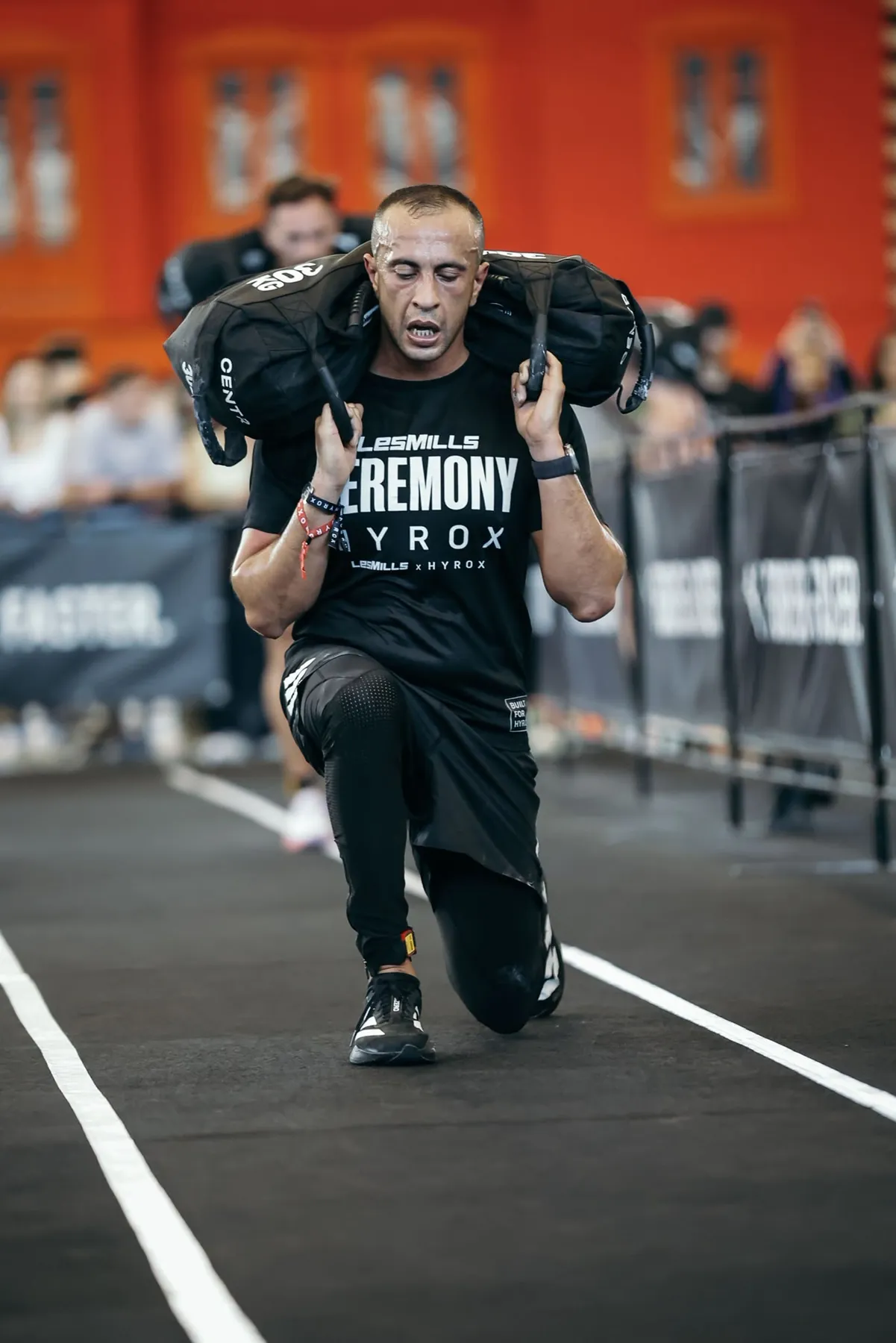 Mounir sur une compétition Hyrox